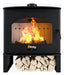 Calefactor A Leña Pk-3  Doble Combustión 13kw - 130 M2 1