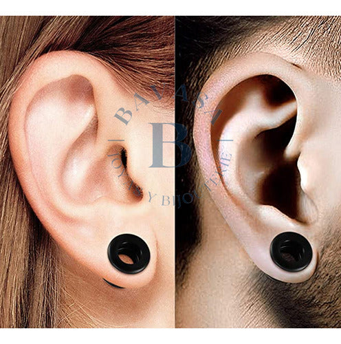 Pair of Acrylic Tunnel Expanders Piercing Set 2, 4, 6, 8, or 10mm 3