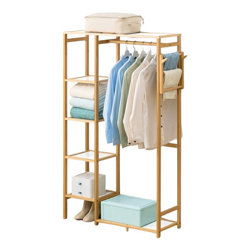 Tu Bazar Virtual UY Storage Rack Hanger Wood 90x30x145 Cm 1