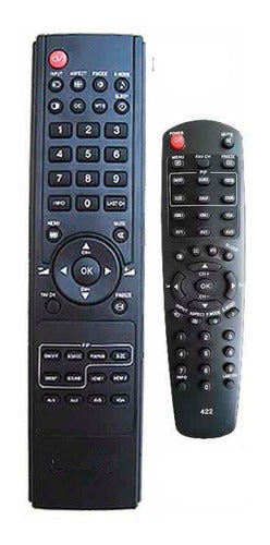 Hitachi 422 Zuk LCD LED Smart TV Remote Control 0