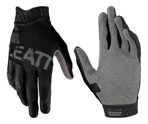 Leatt Guantes Ciclismo Mtb 1.0 Gripr - Black for Kids 0