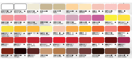 110 Colors Acrylic Paint Set 60ml Each - AD Brand 2