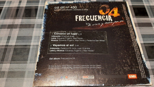 Frecuencia 04 - Cd Promo - 2 Tracks - Telefe 2