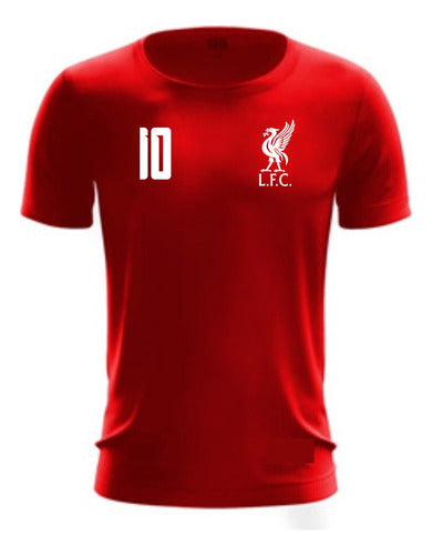 Liverpool 10 C Custom Name Jersey - Mac Allister 0