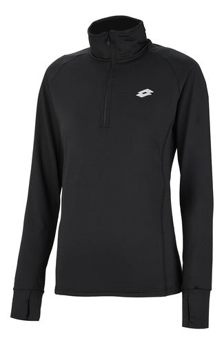 Lotto Running Volata 1/2 Zip Hoodie for Women in Black 0