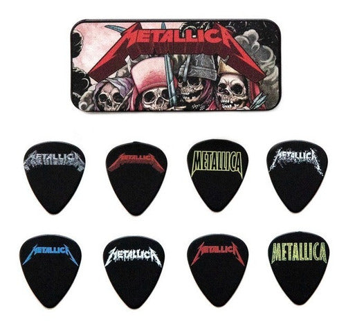 Metallica Exclusive Set of 8 Picks - 100% Original 1