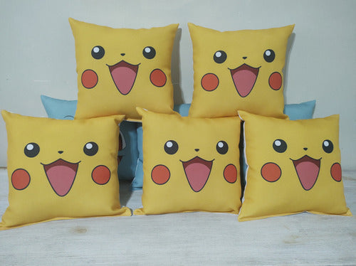 GalaxTee 10 Customizable Pokemon Cushions 30x30 5