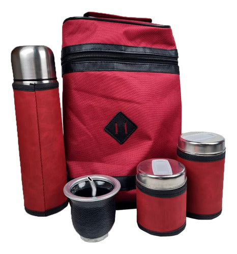 Mona Felisa Urban Mate Bag Set with Bullet Thermos 3