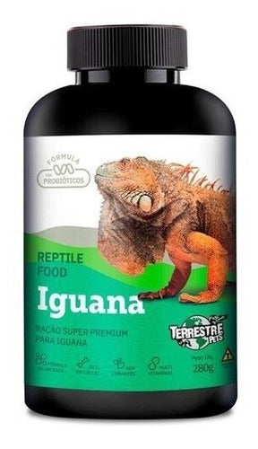 Ração Para Iguana 280g - Terrestre Pets - Premium 0