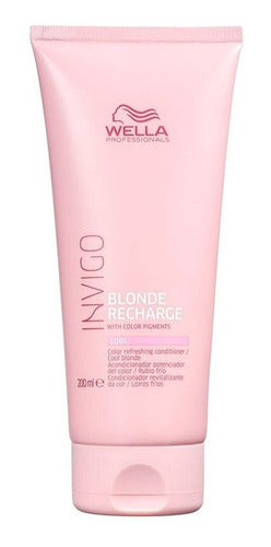 Wella Invigo Acondicionador Blonde Recharge X 200 Ml Matiza 0