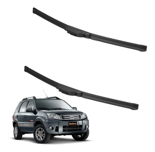 Nolin Flex Rubber Wiper Blade Kit for Ecosport 2005-2012 0