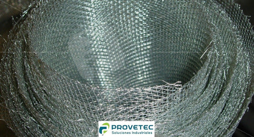 Provetec Galvanized Metal Mosquito Netting Fabric Roll 0.8mx10m 2