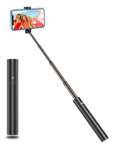 Vproof Selfie Stick Bluetooth, Aluminio Liviano, Todo Uno 0