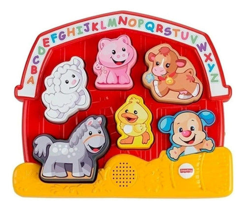 Fisher Price Rie Y Aprende Sonidos De Animales Puzzle 1