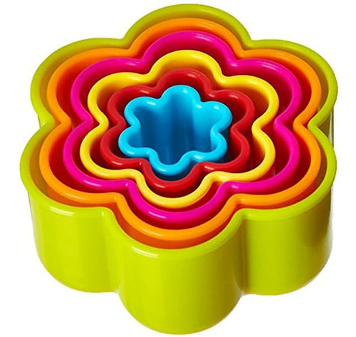 Ry M Industries Cookie and Biscuit Cutter Flower Edges Set 0