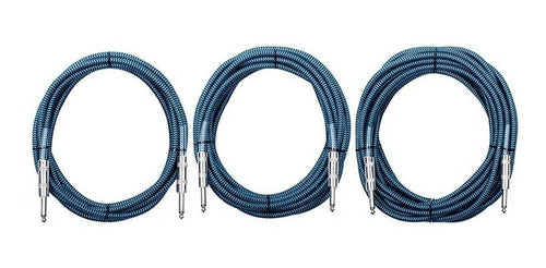 Mundo Shop Cable Plug 6 Metros Profesional Instrumento Guitarra Bajo 3