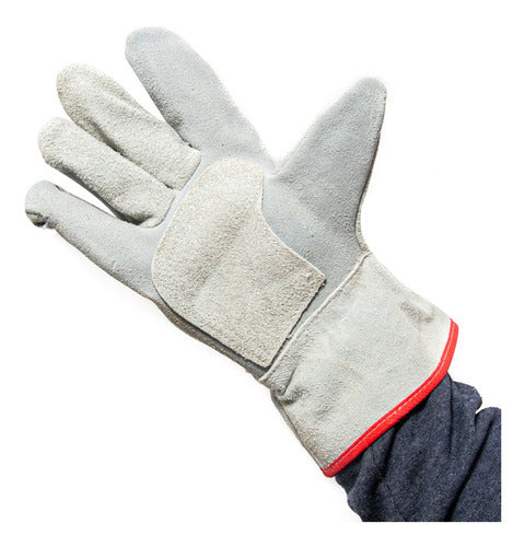 Kemen Short Cuff Welding Gloves - Unlined (Pack of 6 Pairs) 1