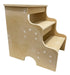 Banquito Staircase Stool 3 Steps, Ideal for Bunk Beds, Ready to Paint 0