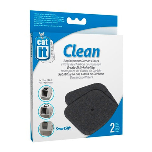 Filtros Carbon Activado Literas Cat It Cat Pan Originales 2u 0