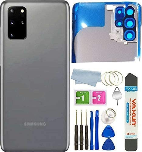 BSDTECH Galaxy S20 Plus Back Glass Cover Housing Door Replacement in Cosmic Gray 0