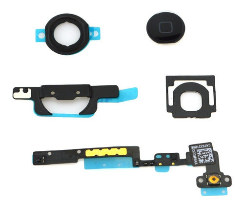 Mobile Parts Flex Home Button Compatible with iPad Mini A1432 A1454 A1455 0