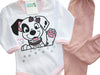 Littlefrank Conjunto Bebe Body Manga Larga Pantalon Dalmata Disneyy 3