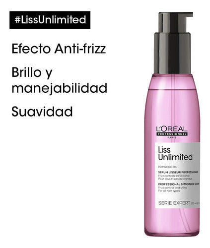 Serum Anti-frizz Liss Unlimited Loreal Pro 125 Ml 2