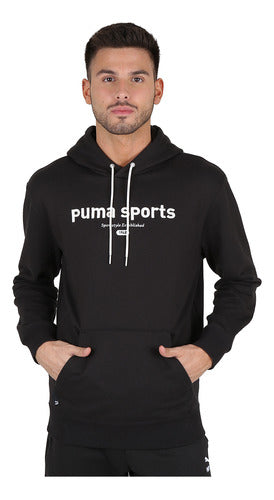 Puma Team Tr Men's Hoodie in Black | Moov 0