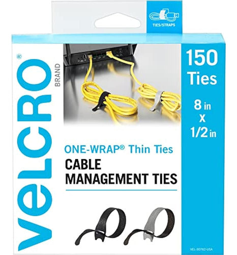 Paquete Económico De 150 Bridas Para Cables Marca Velcro | R 0