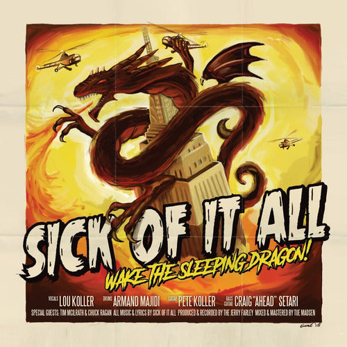 Sick Of It All - Wake The Sleeping Dragon! - Importado 0