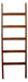 Wide Mahogany Blanket Ladder - Carpintero 2.0 Decor Action Series 0
