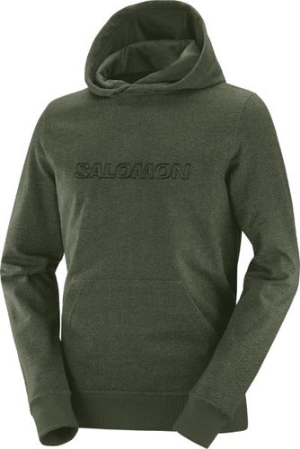 Salomon Buzo Hombre - Logo Hoodie M - Casual 3