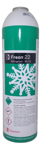 Dupont Chemours R22 Refrigerant Gas 1 Kg for Air Conditioning and Commercial Use 0