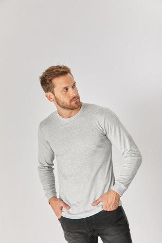 Tres Ases Thermal Cotton Long Sleeve T-Shirt for Men 11