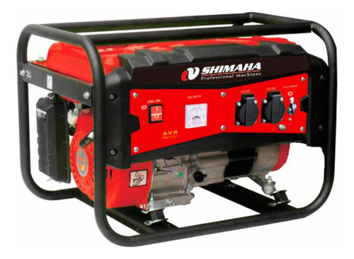 Generador A Nafta 4 Tiempos 1.5hp Shimaha 1000w G P 0