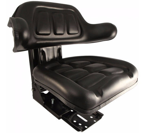 TYT Universal Tractor Seat with Suspension - Blue or Black 0