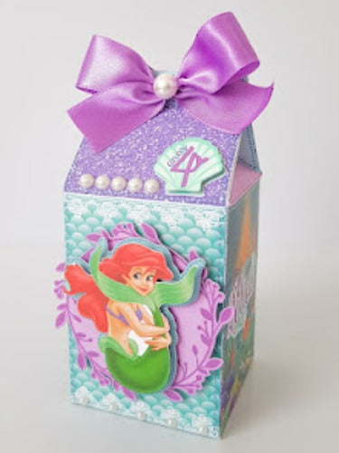 10 Ariel Mermaid Milk Boxes 0