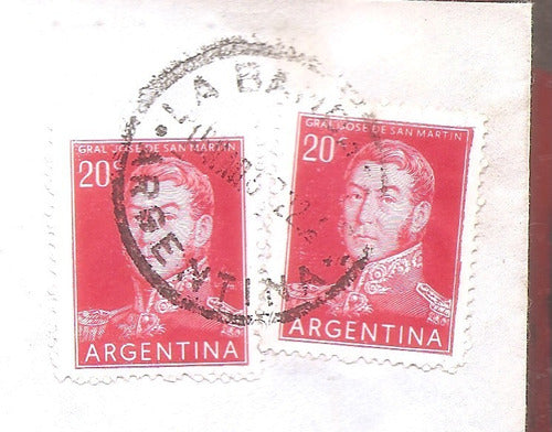 Argentina 1957 Sobre Circulado  Numero  126k 1