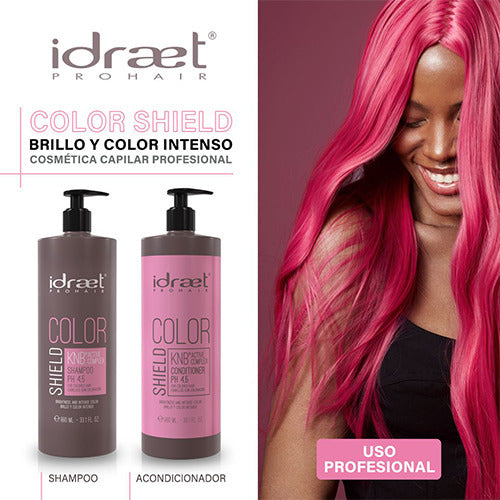 Idraet Pro Hair Color Shield Shampoo Ph 4.5 980 Ml 1