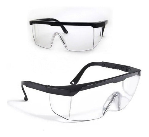 Libus Argon X3 Safety Glasses Adjustable Wraparound Lens 4