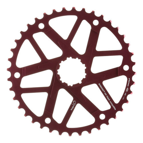 Ethirteen Extended Ring Cog 40t Red 10 Speed 1