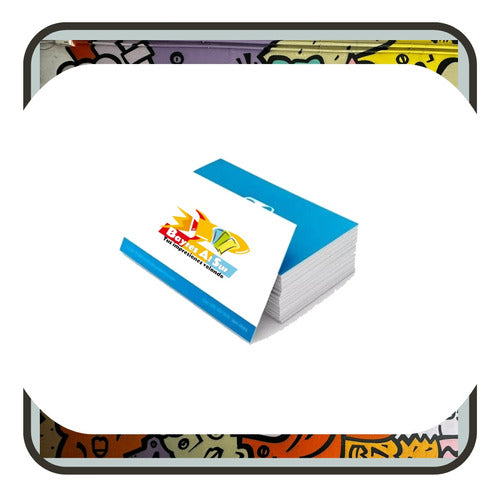 500 Tarjetas Personales Express Full Color Frente Y Dorso 0