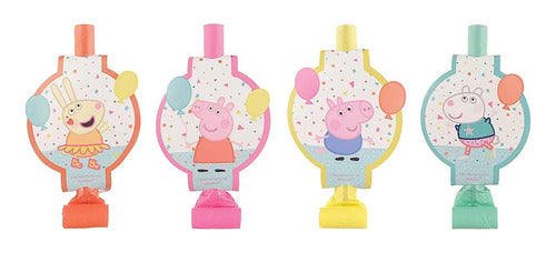 Amscan Peppa Pig Confetti Party Blowouts | Multicolor | Party Favor 0