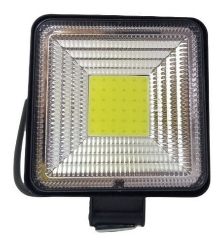 Square LED Floodlight - 24 LED Cob 108W - White - Lux Led 0