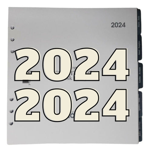 Replacement Morgan Desk Planner 2023 Full Diary 21x22 0