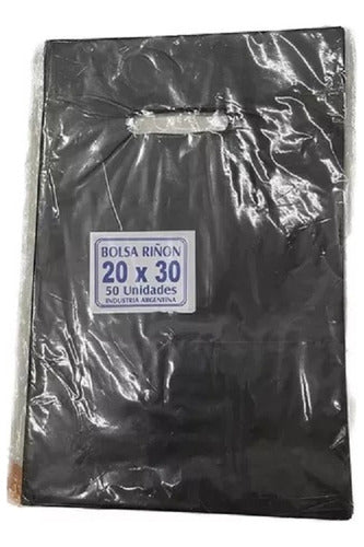 Black Kidney Bags - Argentine Industry 20x30cm X50 Units. Rey 0