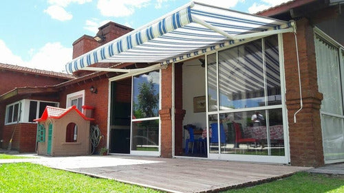 El Reparo Toldos - Invisible Arm Awnings - Home Visit 5