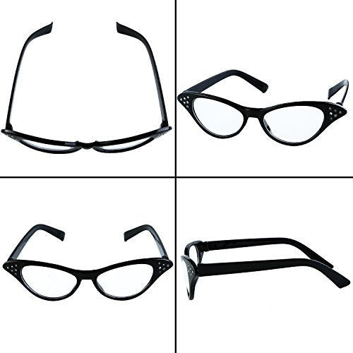 Pack X 6 Accesorios De Los Años 50 Gasa Bufanda Gafas Etc 3