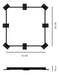 PSM Tapa Camara 60 X 60 X 5 Cm Hierro Conica 2