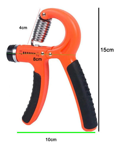 Aperto De Mao Hand Grip Exercicio Punho Mao Antebraço Mola 5